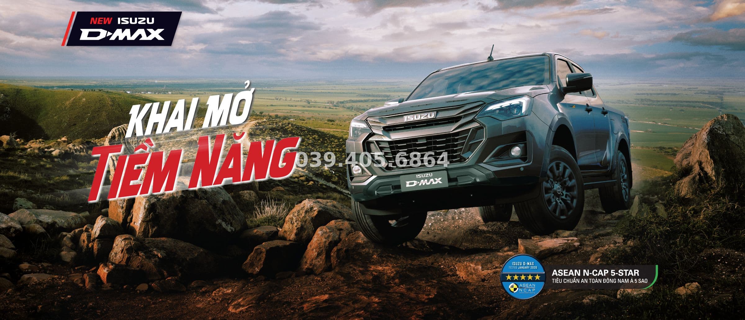 Isuzu D-MAX & MU-X 2026: Lột Xác Thiết Kế, Nâng Cấp An Toàn